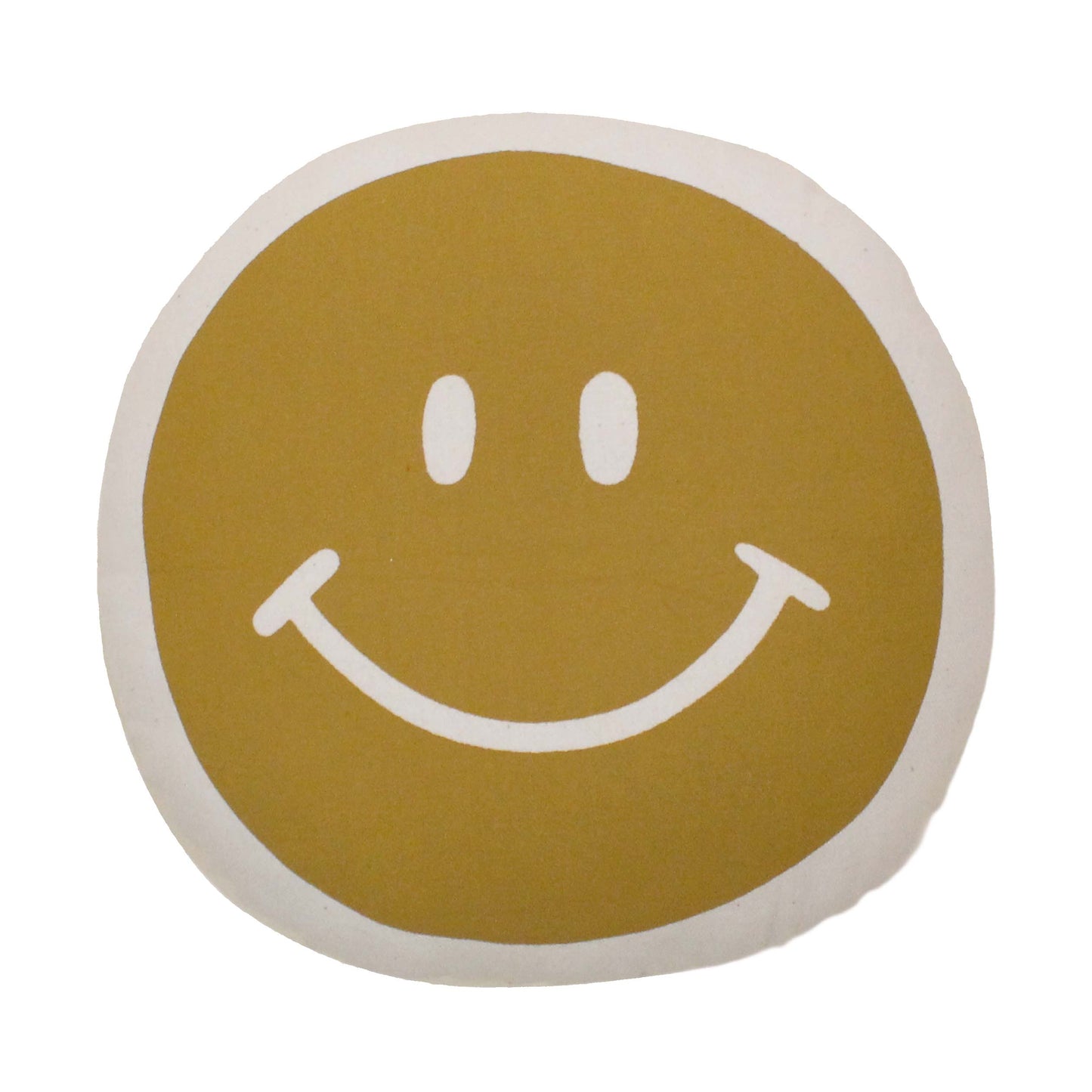 Smiley Face Canvas Pillow