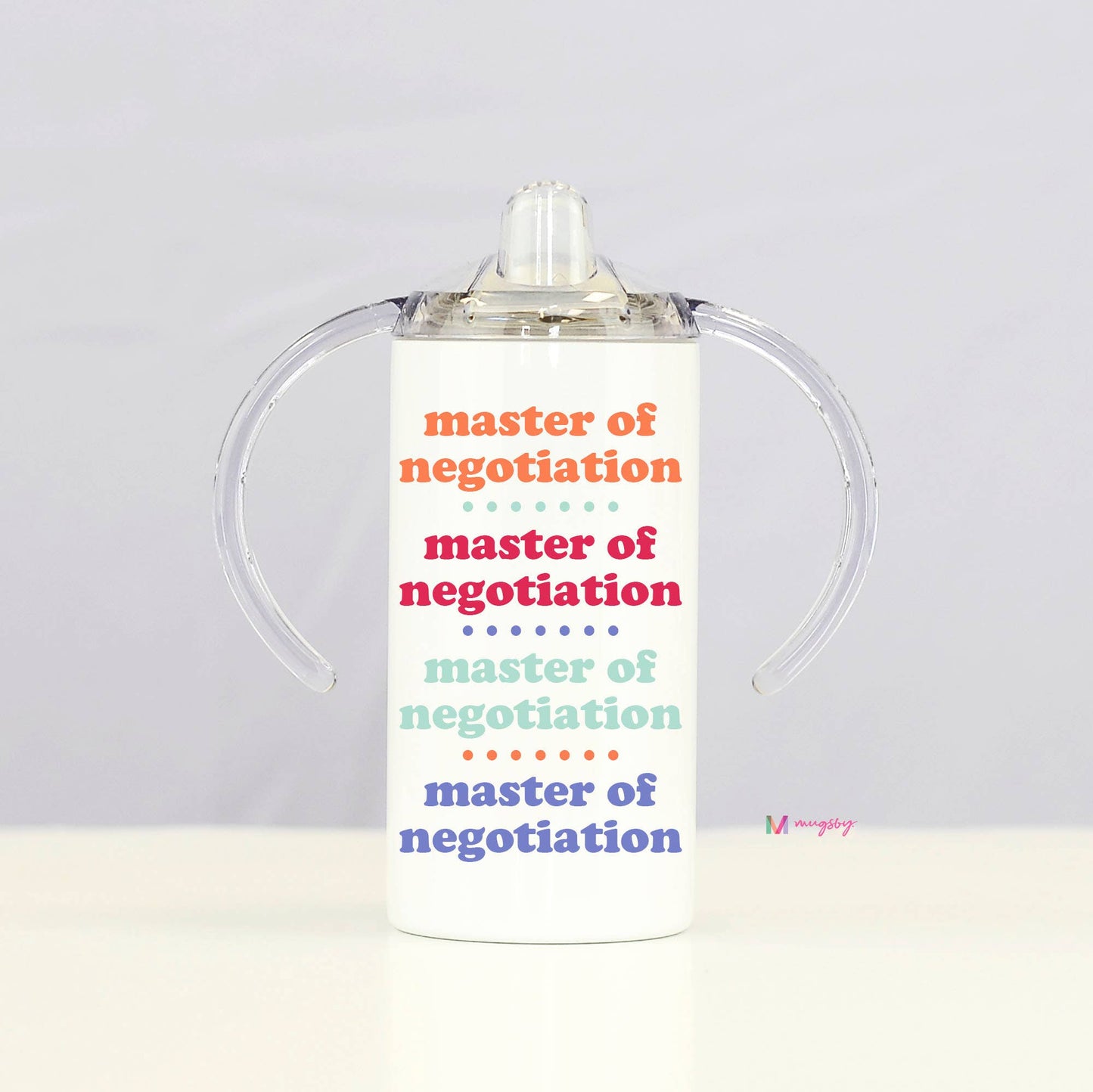 Master of Negotiation Kid Stainless Steel Short Travel Cup