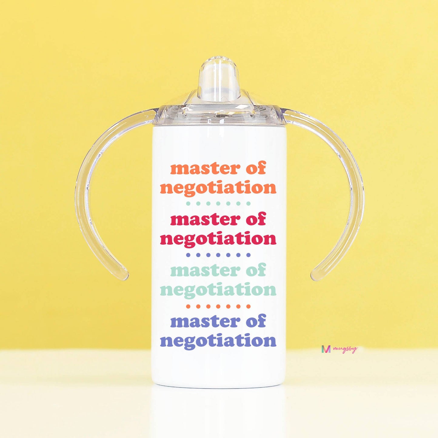 Master of Negotiation Kid Stainless Steel Short Travel Cup