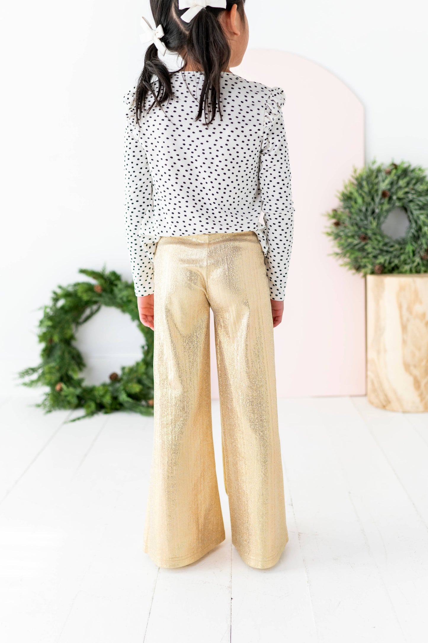 Champagne | Wide Leg Pants