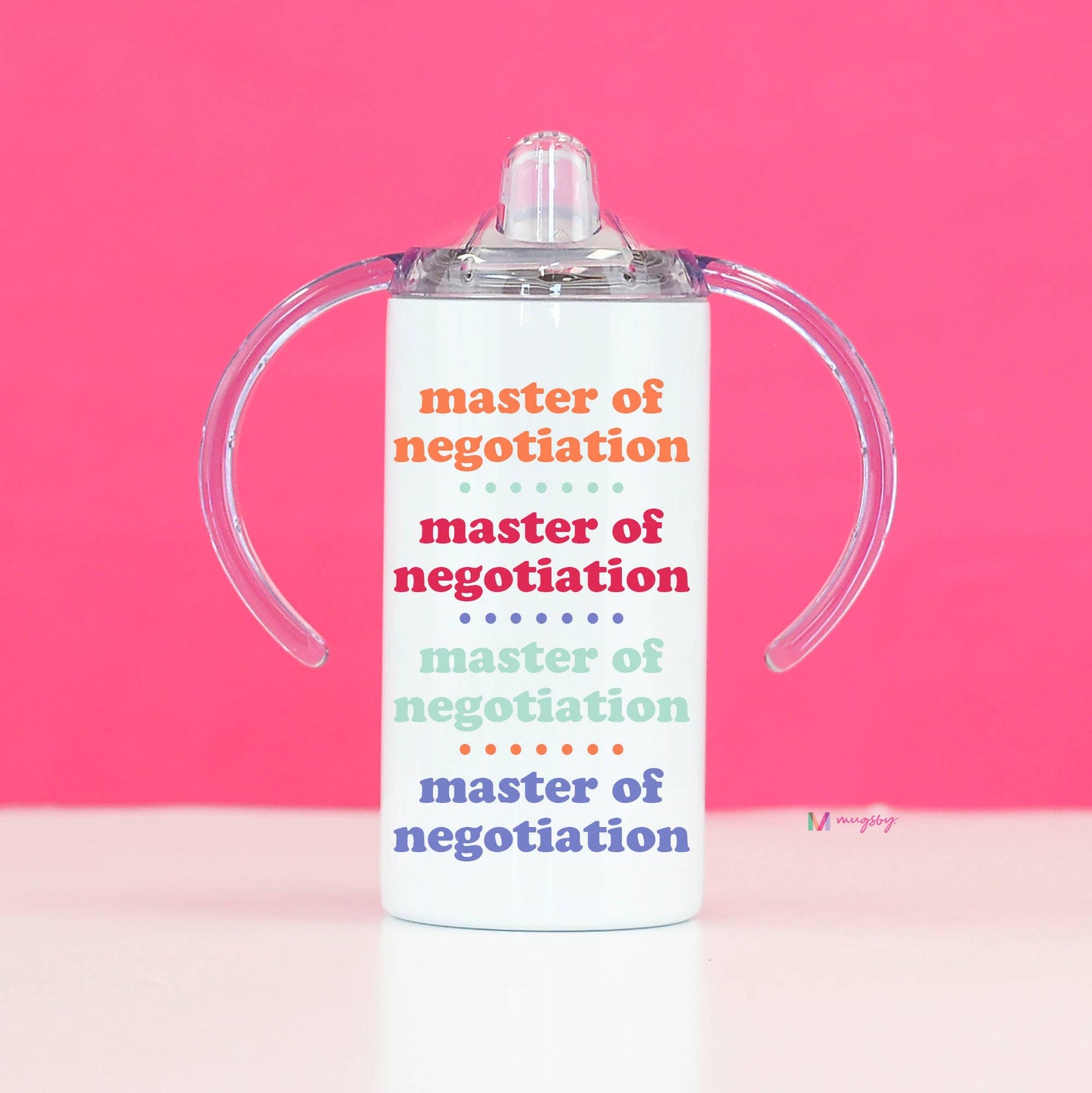 Master of Negotiation Kid Stainless Steel Short Travel Cup