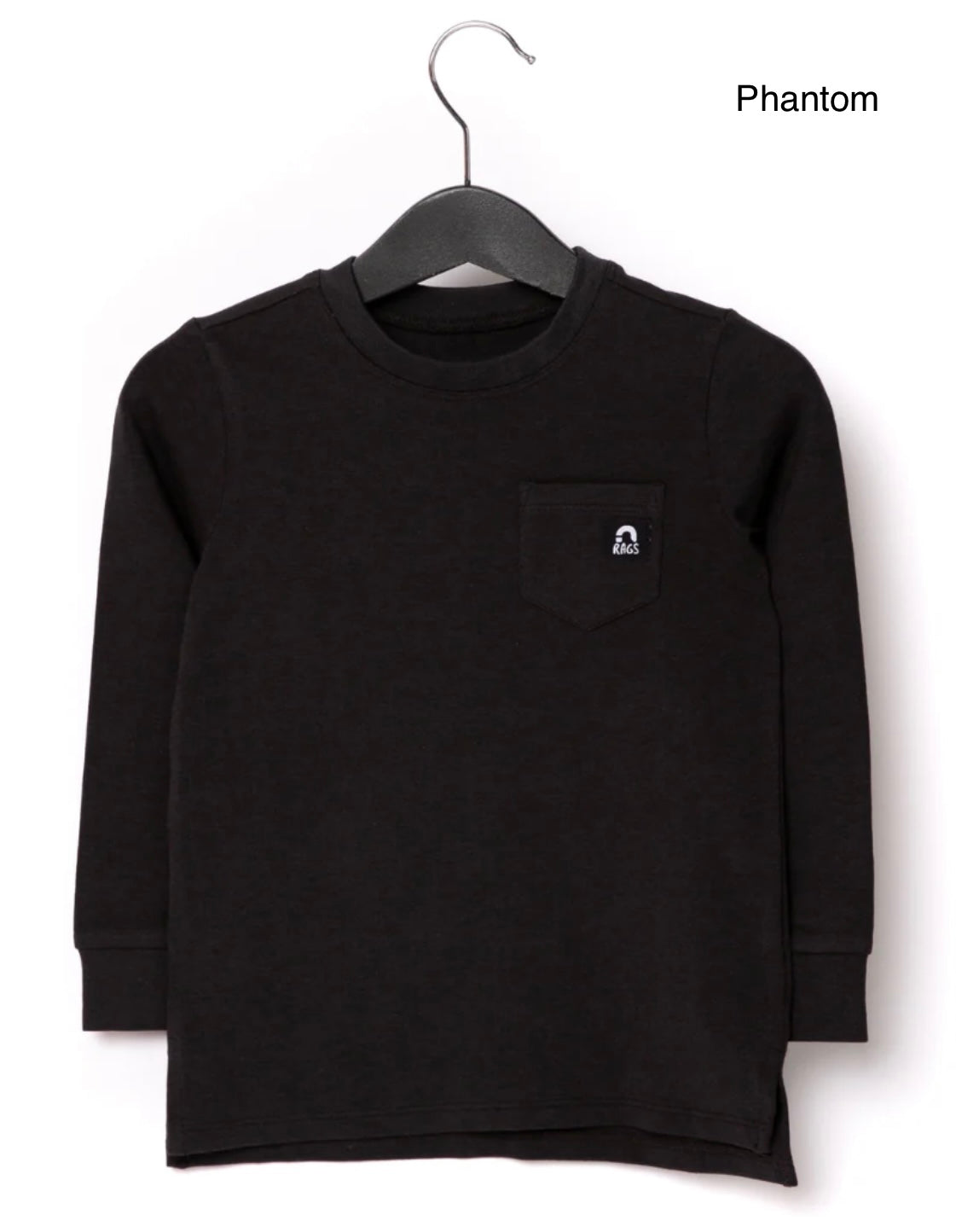 Rags - Essentials Long Sleeve Pocket Tee