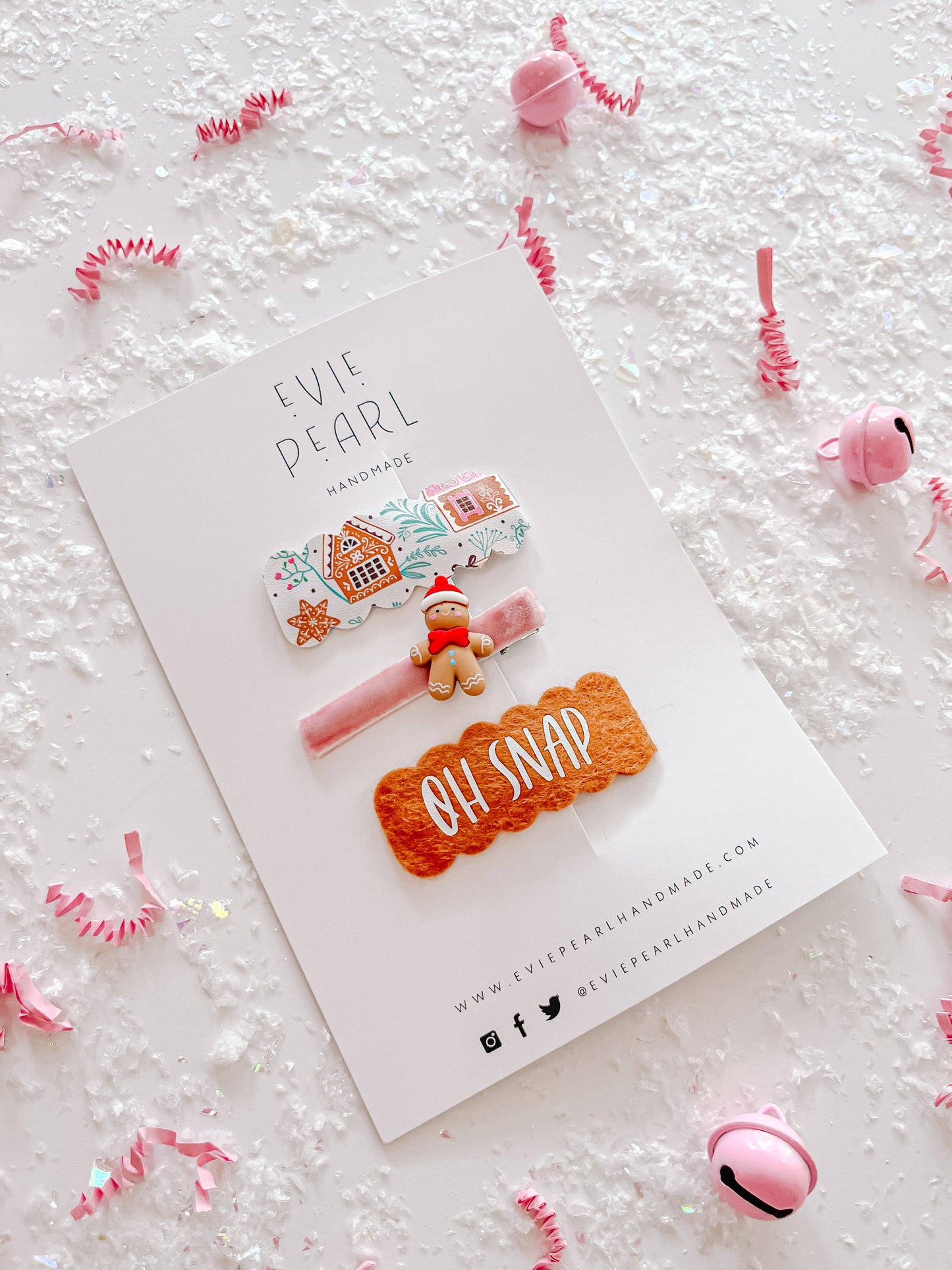 Oh Snap! Gingerbread Clip Set