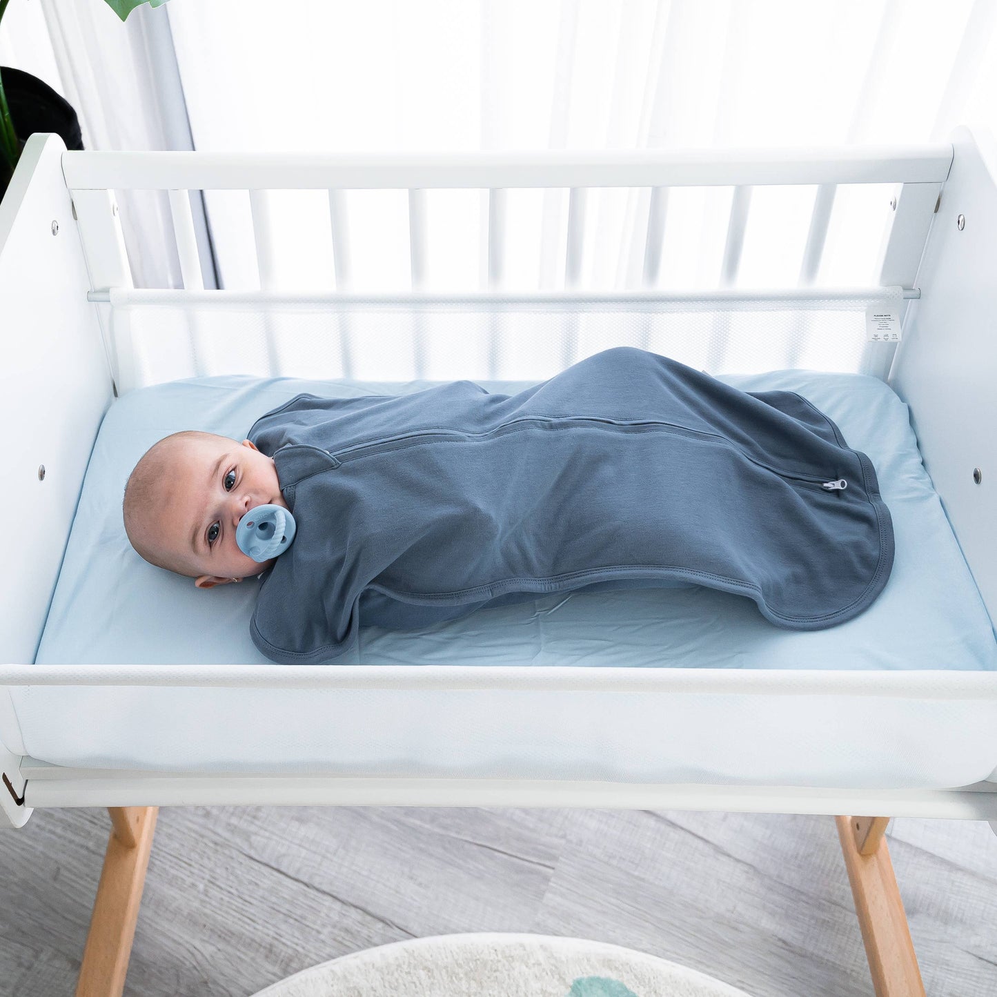 Easy Zipper Swaddle Blankets - 2 pack