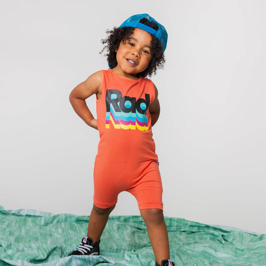 Tank Short Rag Romper - 'Rad'