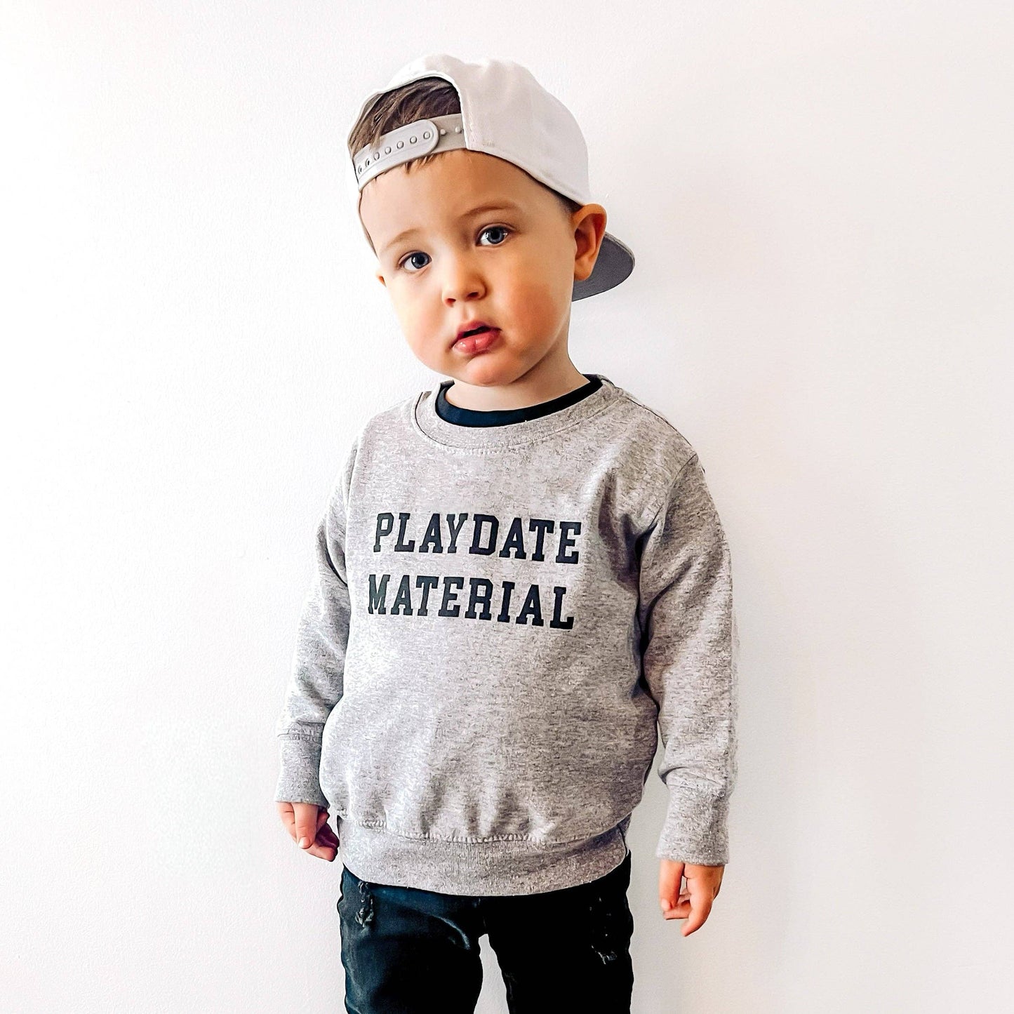 PLAYDATE MATERIAL SWEATSHIRT