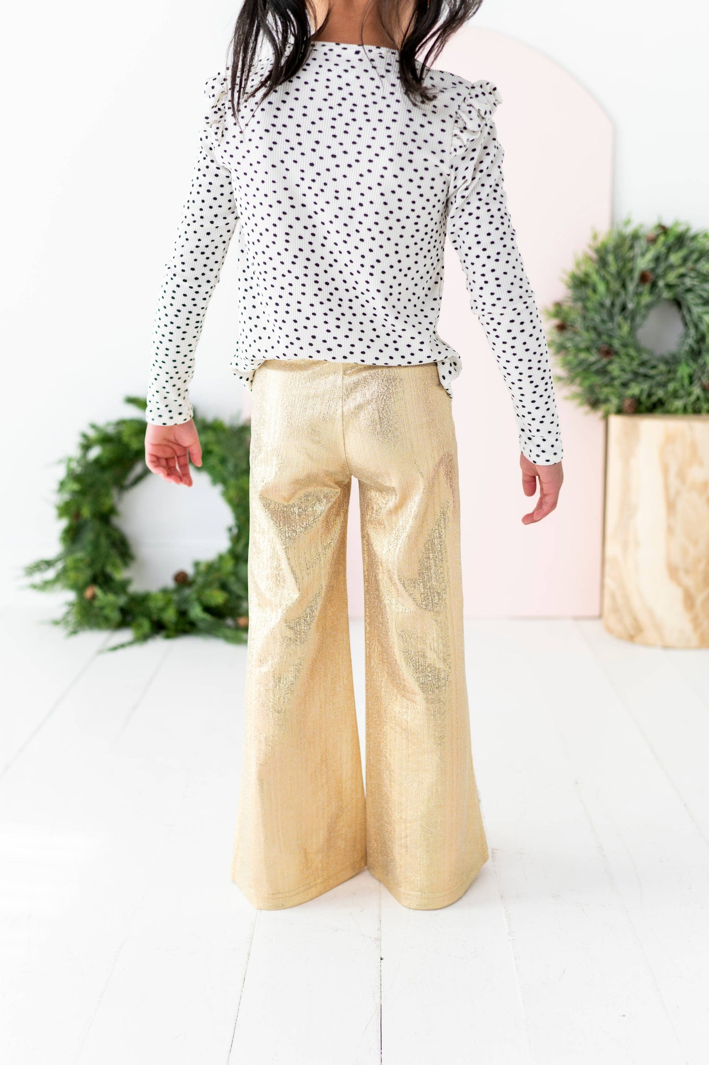 Champagne | Wide Leg Pants