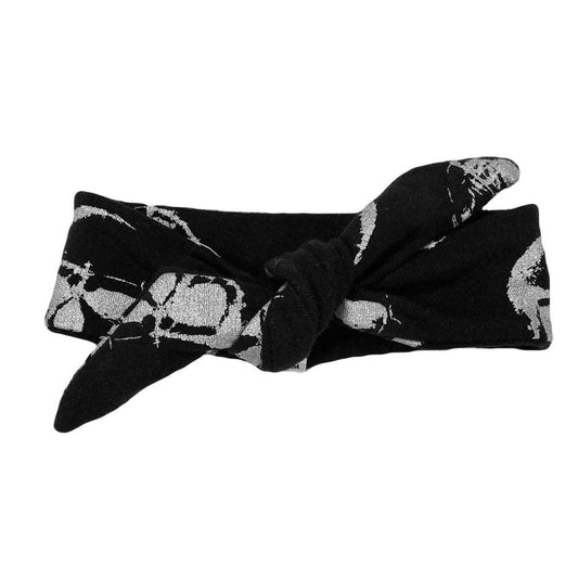 Skull Tie Headband