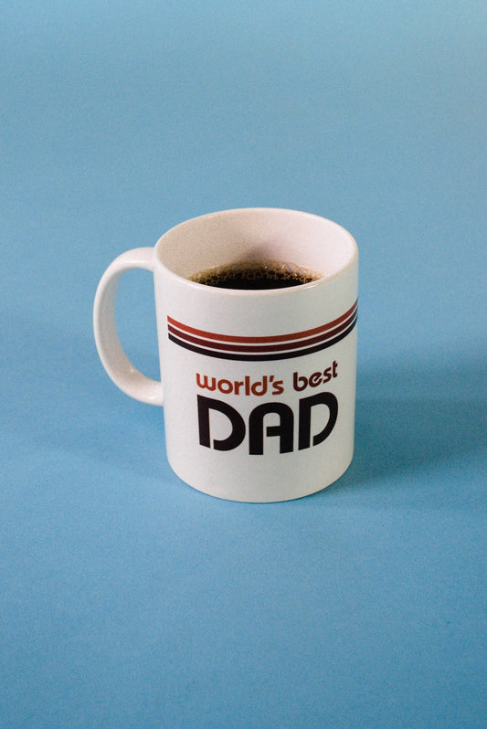 World's Best Dad - Throw-Back Mug