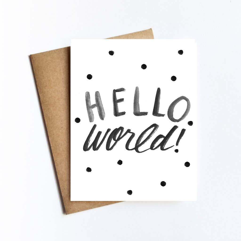 Card - Hello World