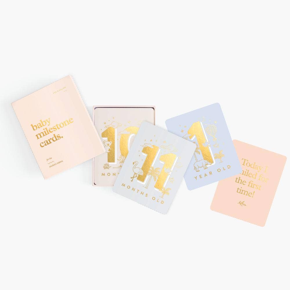 Baby Milestone Cards