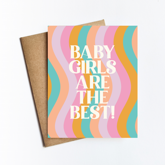 Card - Baby Girls Best