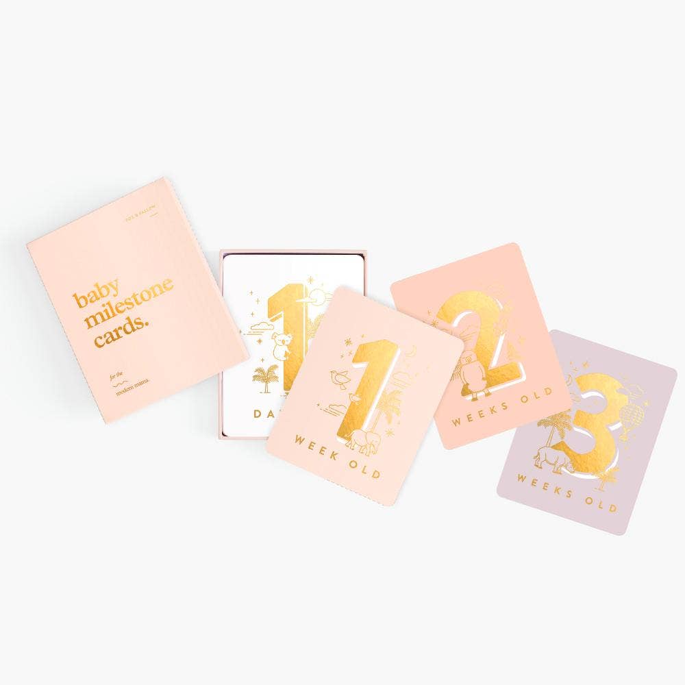 Baby Milestone Cards