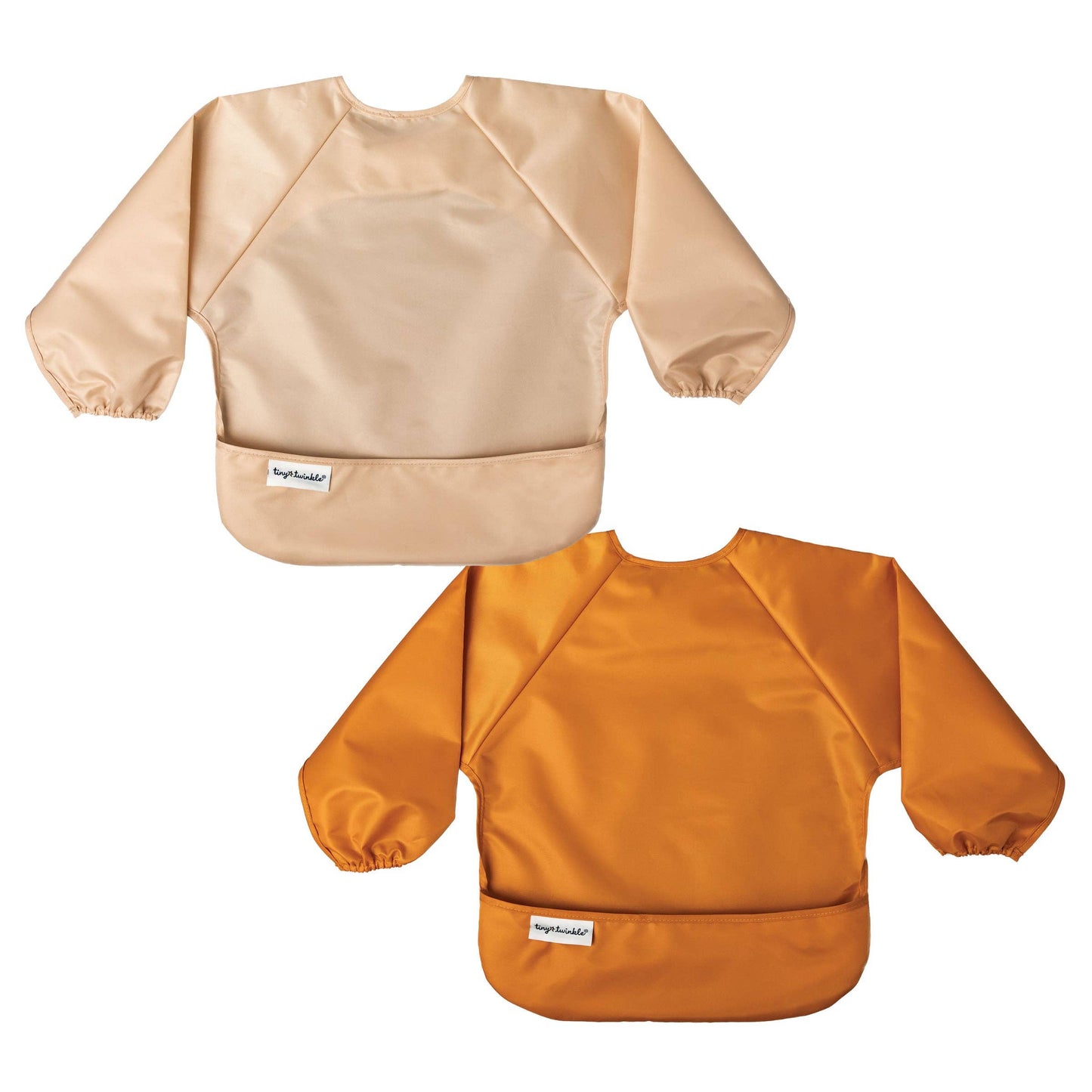 Mess-proof Full Sleeve Bibs - 2 Pack