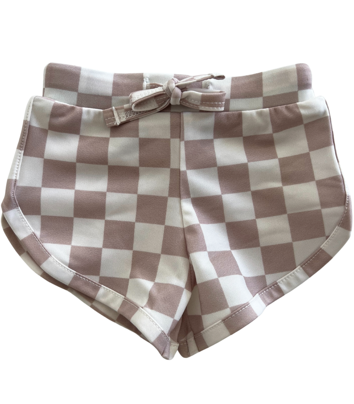 Tiramisu Checkerboard Laguna Swim Short - UPF 50+