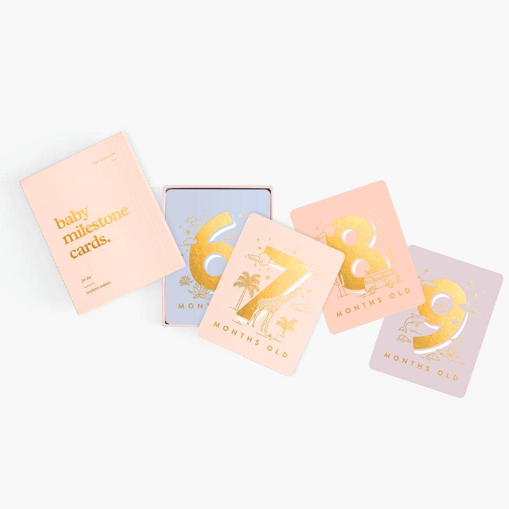 Baby Milestone Cards